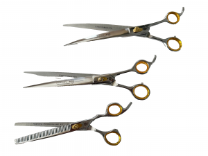 3pcs DOG PET GROOMING Hair Trimming Variety Pack Thinning Scissors Shears