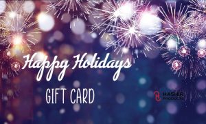 Happy Holidays Gift Card - $25